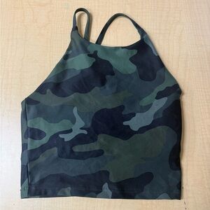 Old Navy Active Camouflage Halter Top AXS like New